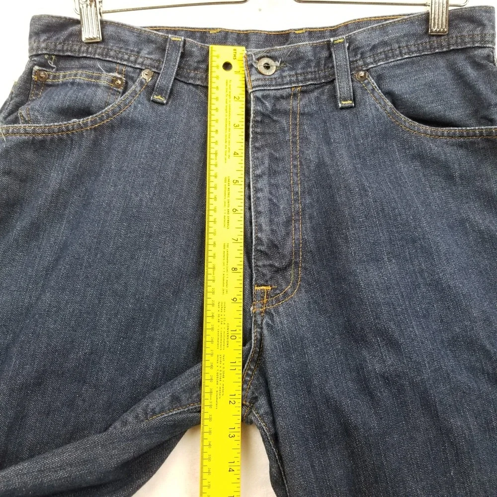 Polo‎ Jeans Co Jeans Men 32 x 27.5 Blue Cotton Loose Baggy Dark Ralph Lauren